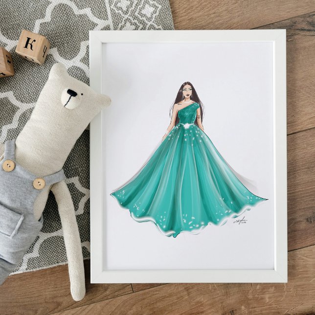 Affiche esquisse de mode, art, (Créateur téléchargé)