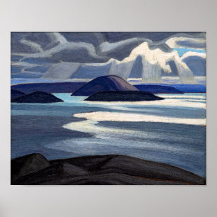 Affiche Esquisse du lac Supérieur Lawren Harris