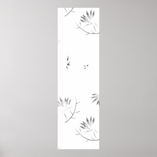 Affiche Esquisse, panneau central en granit