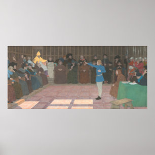 Affiche Essai de Jeanne d'Arc - Boutet de Monvel Beaux Art