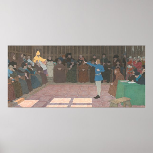 Affiche Essai de Jeanne d'Arc - Boutet de Monvel Beaux Art (Devant)