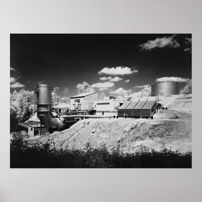 Affiche Essais de moteurs à fusée de la NASA, années 1960 (Devant)