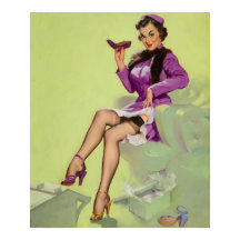 Essayer De Nouvelles Chaussures Femmes Pin Up