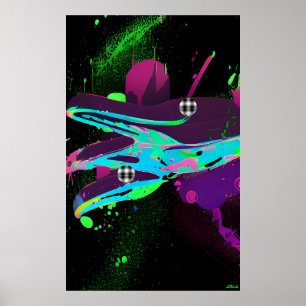 Affiche Esseloria - Ken Gage Abstrait