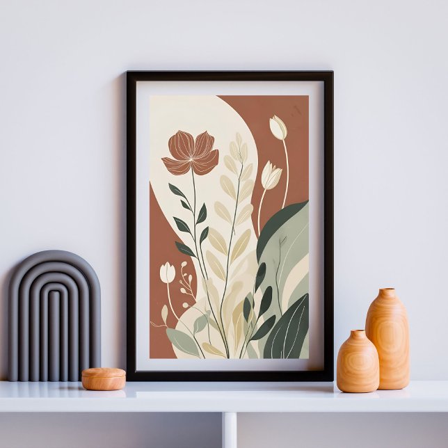 Affiche Essence fleur sauvage II (Créateur téléchargé)