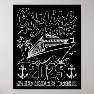 Affiche Essentiels de croisière 2025 Tenue de croisière d'