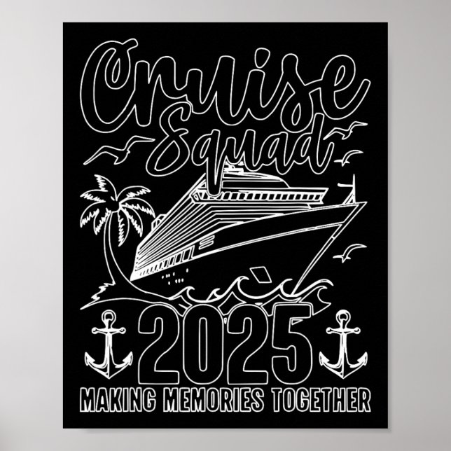 Affiche Essentiels de croisière 2025 Tenue de croisière d' (Devant)