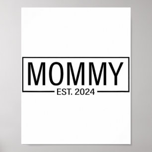 Affiche Est 2024 Bientôt Être Mommy 2024 Annonce De Grosse