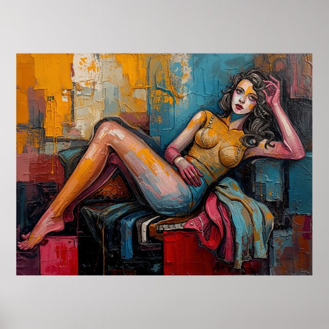 Affiche « Est-ce que celle-ci fonctionne » – Portrait de J (Devant)