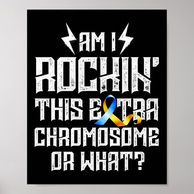 Affiche Est-ce que je fais bouger ce chromosome supplément (Devant)