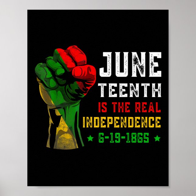 Affiche Est-ce que la véritable fête de l'indépendance est (Devant)