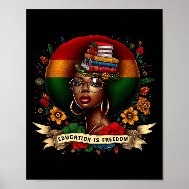 Affiche Est-ce que l'éducation est la liberté du Mois de l (Devant)