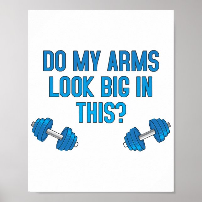 Affiche Est-Ce Que Mes Bras Ont L'Air Gros ? (Devant)