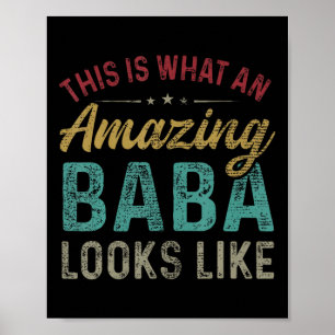 Affiche Est-Ce Qu'Un Baba Extraordinaire Ressemble À Une F