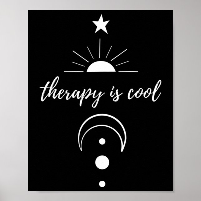 Affiche Est Cool Auto-sensibilisation Santé mentale Étoile (Devant)