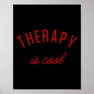 Affiche Est-Cool Thérapeute de sensibilisation aux problèm