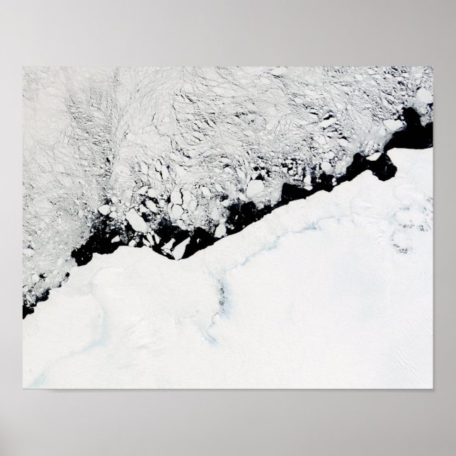 Affiche Est de l'Antarctique - Terre-Neuve-et-Labrador (Devant)