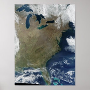 Affiche Est des États-Unis 2