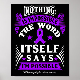 Affiche Est Impossible ! Sensibilisation à la fibromyalgie