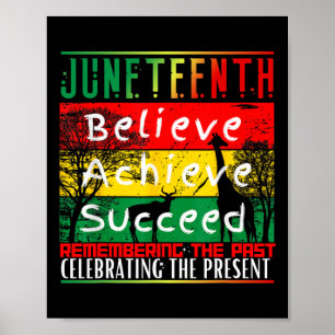 Affiche Est ma fête d'indépendance Black Pride Melanin