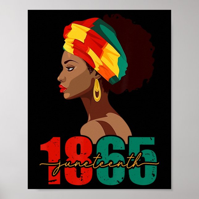 Affiche Est ma fête d'indépendance Black Women Pride 15 (Devant)