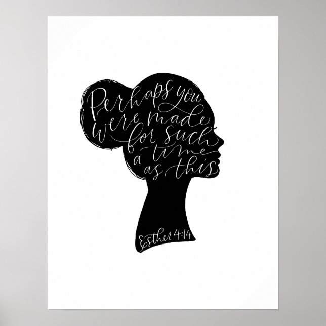 Affiche Esther 4:14 Art Print (Devant)