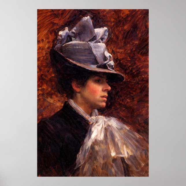 Affiche Esther Kenworthy by John William Waterhouse  (Devant)