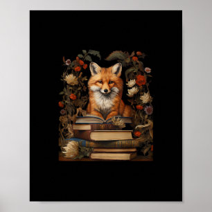 Affiche esthétique Cottagecore amoureux de livres Goblinco