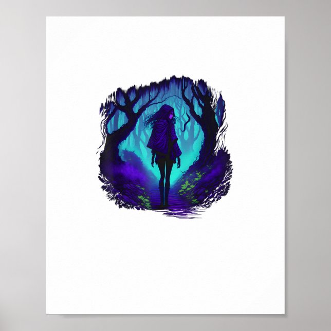 Affiche Esthétique Fey Gothique Emo Goblincore  Graphi de  (Devant)