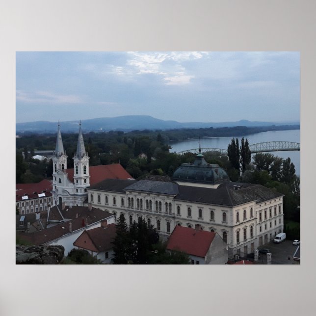 Affiche Esztergom Hongrie (Devant)