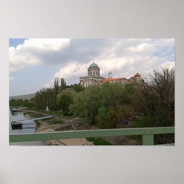 Affiche Esztergom Hongrie (Devant)