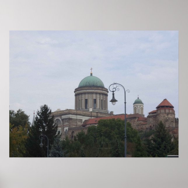 Affiche Esztergom Hongrie (Devant)