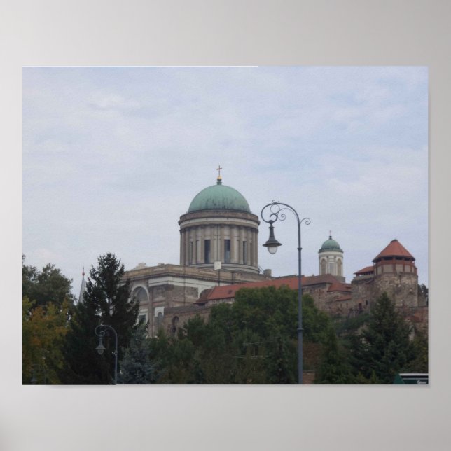 Affiche Esztergom Hongrie (Devant)