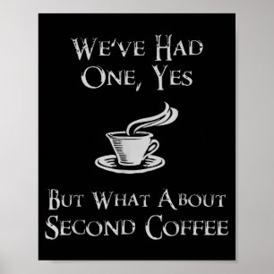 Affiche Et à propos du 2ème café _ Fantastique haute drôle