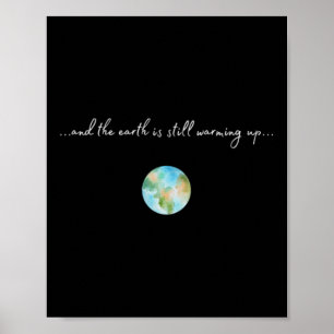 Affiche Et ça se réchauffe Réchauffement climatique Enviro