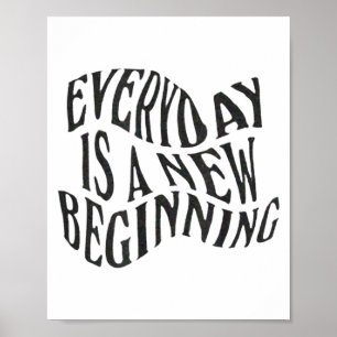 Affiche Et citation motivationnelle inspirante