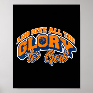 Affiche Et donner toute la gloire à Dieu Sketll Fan Player