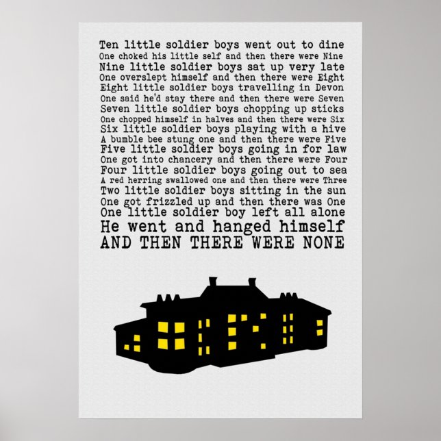 Affiche Et Puis Il N'Y Avait Aucun Effet Papier (Devant)