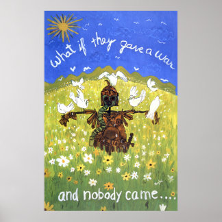 Affiche Et s'ils faisaient la guerre et que personne ne ve