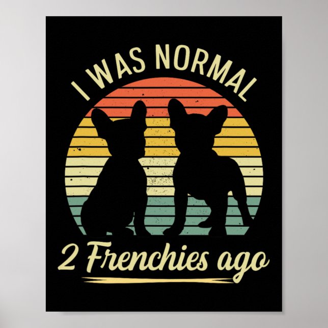 Affiche Était Normal - Il Y A 2 Français Citer Pour Un Fra (Devant)