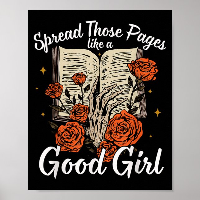 Affiche Étalez ces pages comme une bonne fille Romance Som (Devant)
