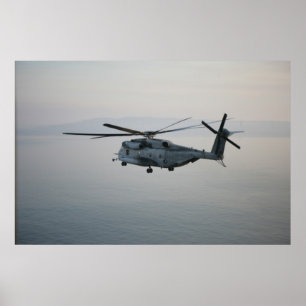 Affiche Étalon de mer de CH-53D