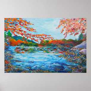Affiche Étanchet d'automne