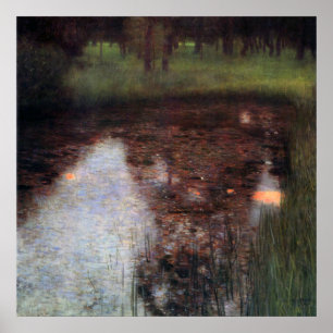 Affiche Etang de calme sur le terrain du Château de Kammer