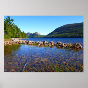 Affiche Étang Jordan I au Parc national d'Acadia