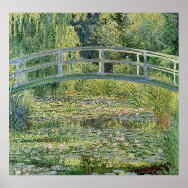 Affiche Etang Lily - Claude Monet (Devant)