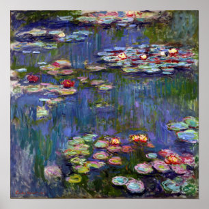 Affiche Etang Lily, Monet