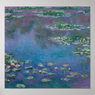 Affiche Etang Lily, Monet