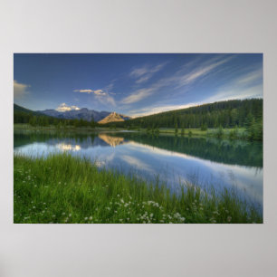 Affiche Étangs en cascade