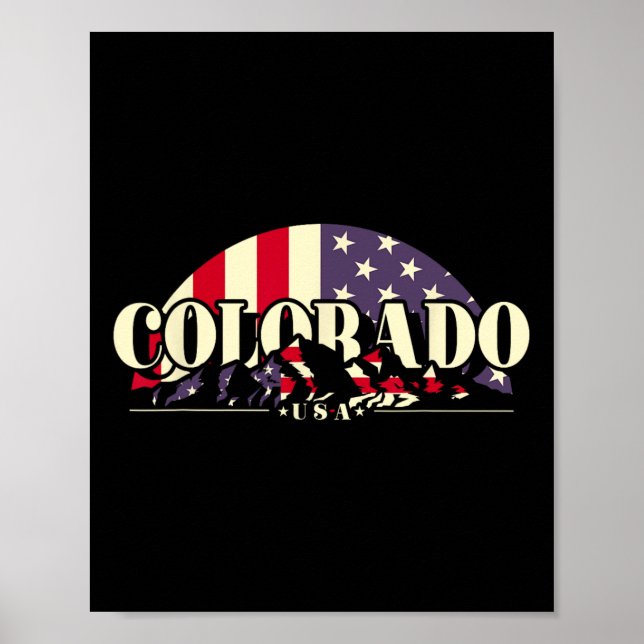 Affiche État américain Colorado  (Devant)